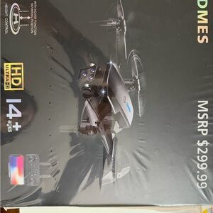 Black Drone with Camera